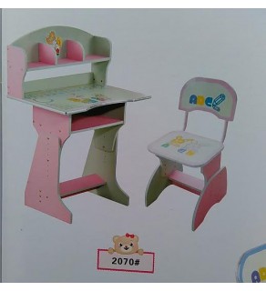Kids Study Table With Chair 2070