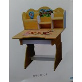 Kids Study Table With Chair C01
