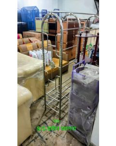 S.S. Box + Round Alnah Clothes Rack (3 Part)